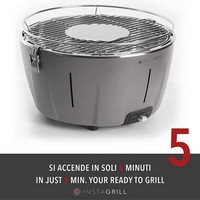 photo InstaGrill - Smokeless table barbecue - Dove Gray + Starter Kit 5